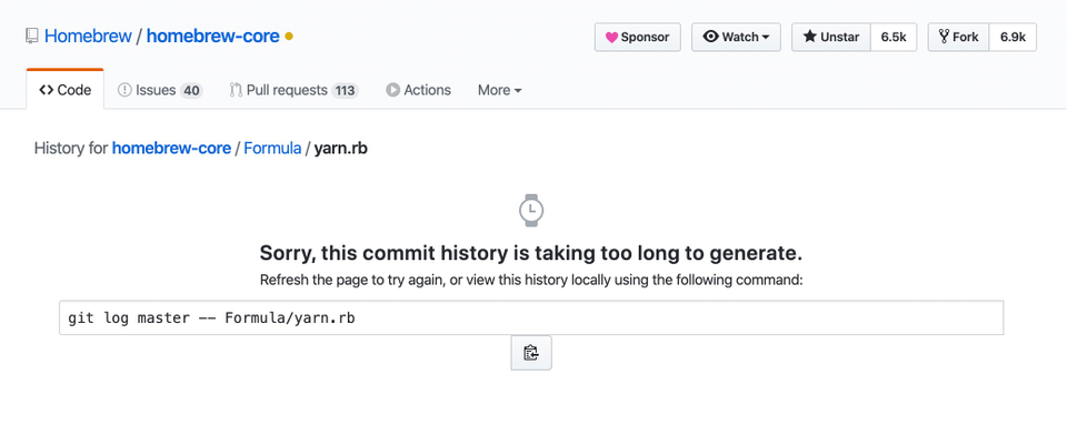 Git History